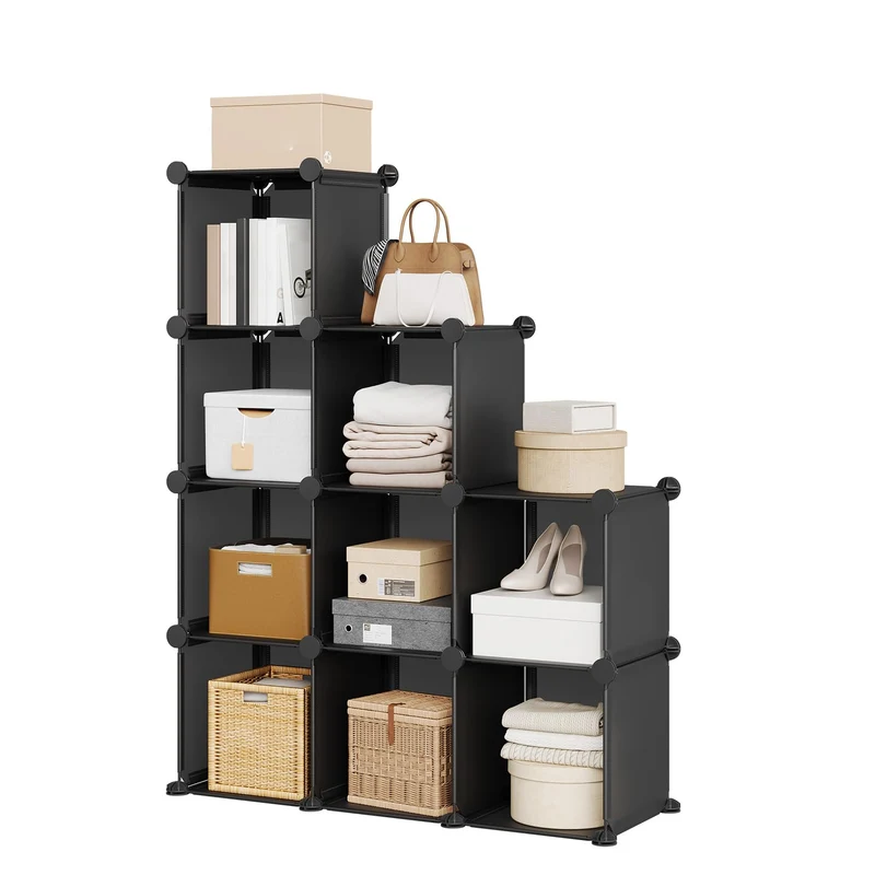 Garvee Sideboard, für Wohnzimmer und Esszimmer, Schwarz