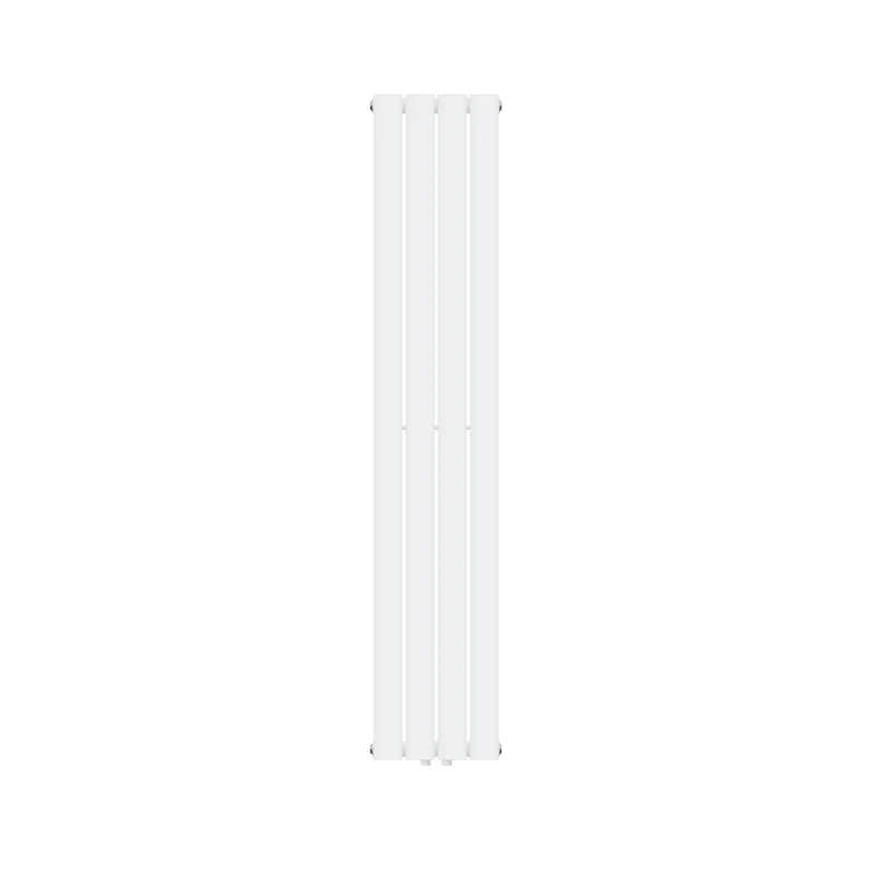 Badheizkörper Doppellagig Vertikal 1600x300 mm Weiß mit Mittelanschluss LuxeBath