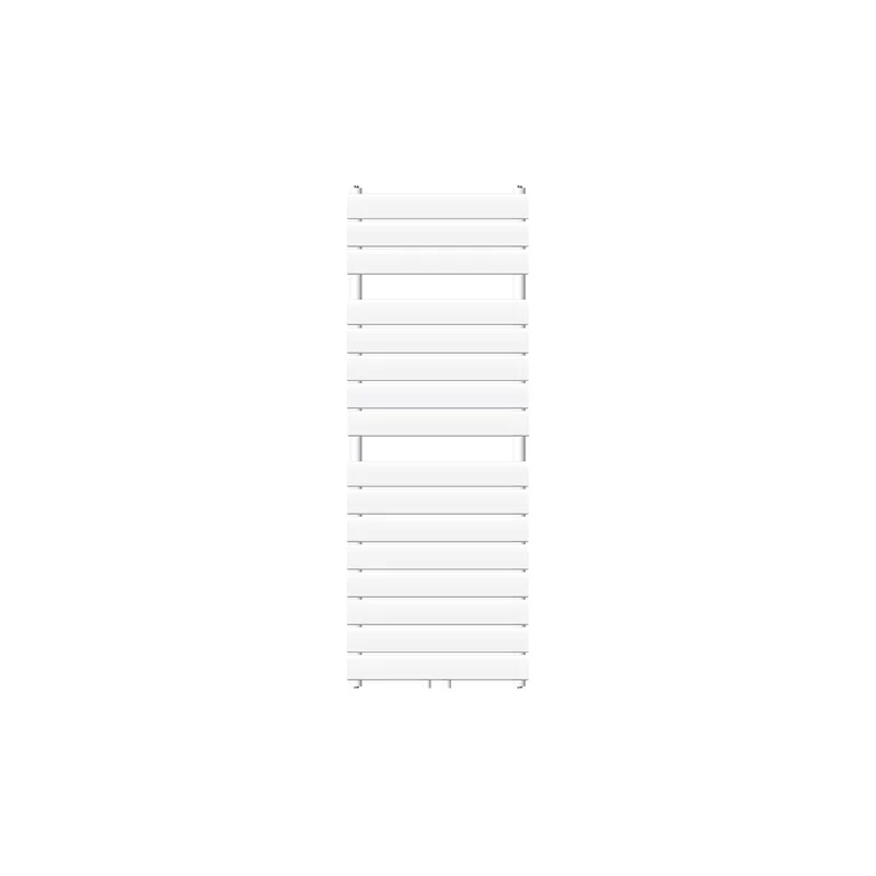 Badheizkörper Mittelanschluss 600x1200 mm Weiß mit Boden Anschlussgarnitur LuxeBath