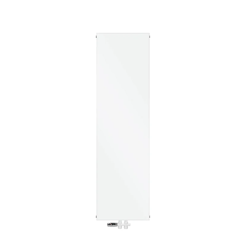 Badheizkörper 1600x452 mm Weiß mit Boden Anschlussgarnitur ML-Design