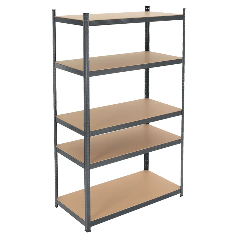 Werkstattregal 200x120x50 cm Anthrazit aus Metall