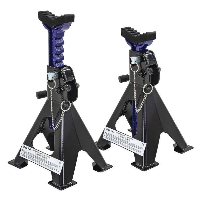 Unterstellböcke 2er Set 280-440mm Tragkraft 3 Tonnen TÜV/GS Zertifiziert