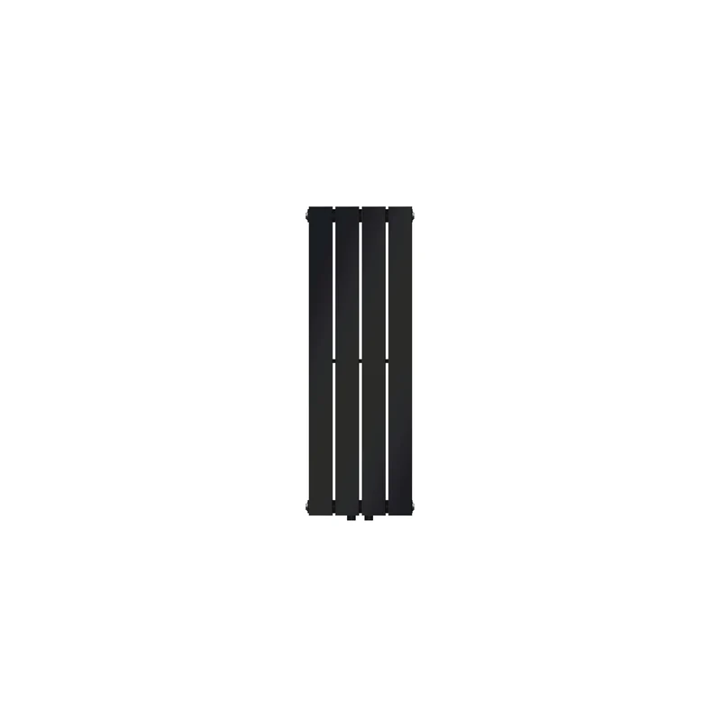 Paneelheizkörper Einlagig 900x300 mm Schwarz matt mit Mittelanschluss LuxeBath