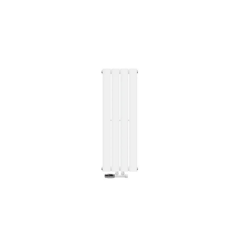 Paneelheizkörper Einlagig 900x300 mm Weiß mit Wand Anschlussgarnitur ML-Design