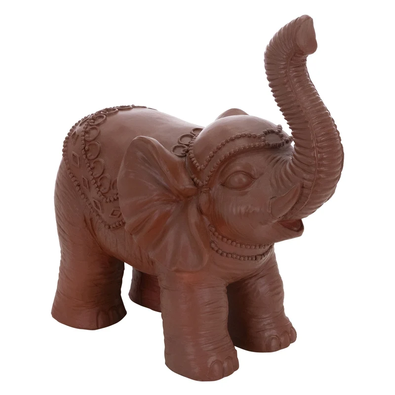 Deko Figur Elefant 36x19x39 cm Braun von ML-Design
