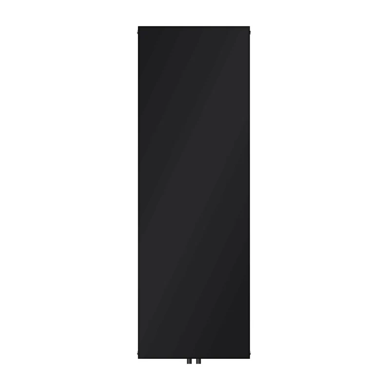 Badheizkörper Einlagig 1800x604 mm Schwarz matt mit Mittelanschluss LuxeBath